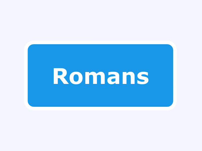 Romans mind map
